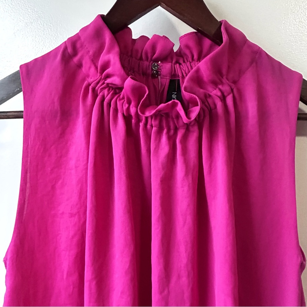 Marc Cain Ruffle Neck Halter Style Blouse